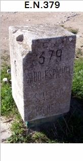 E.N. 379 - Cabo Espichel - Zambujal de Cima - Santana - Ma - Aldeia de Irmos - Vila Nogueira de Azeito
 - Vila Fresca de Azeito - Cabanas - Quinta do Anjo - Palmela - Est. Palmela